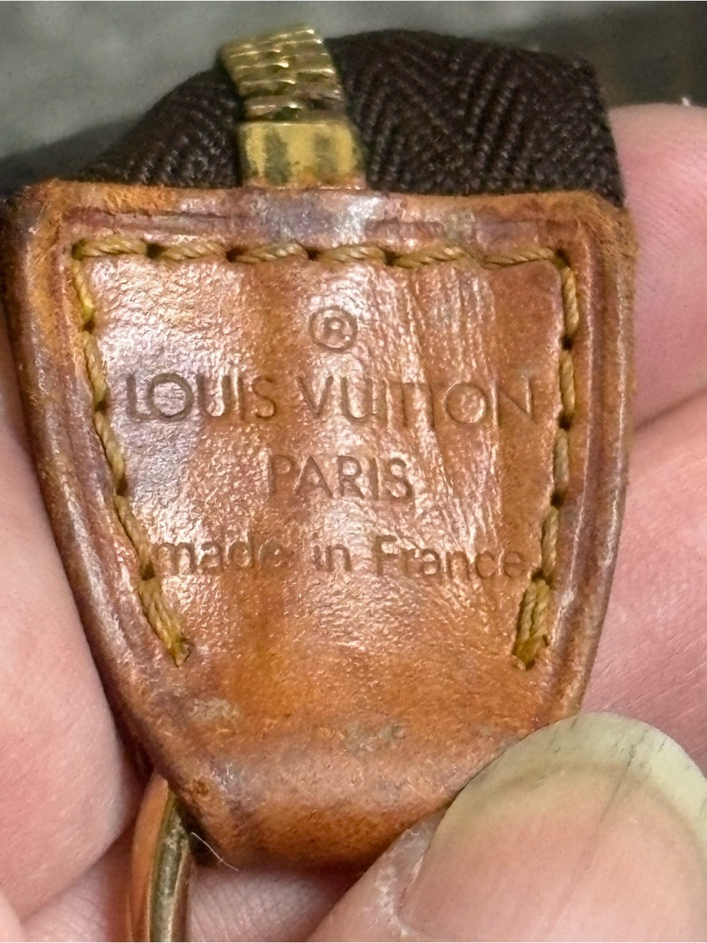 Auth LOUIS VUITTON Monogram Bucket PM Accessory Pouch - Picture 6 of 11